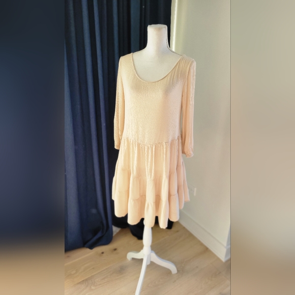 CATCH ME | Swing Tiered Boho Gypsy Dress - Picture 4 of 12